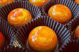 Orange Flavor Plain Chocolate