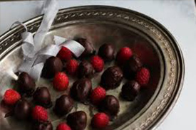 Strawberry with mixed fruit