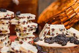 White with black current Barks